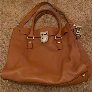 Michael Kors Large Satchel Rusty Tan